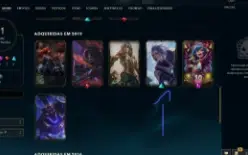 Conta Antiga Lol / League 02/2014 Com Skins Da Época