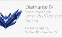 CONTA D4 LEAGUE OF LEGENDS FULL ACESSO