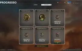 Conta Call Of Duty Cold War + Warzone| 35 Pacotes | 2 passe