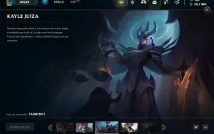 Conta Unranked 100 Champs e 26 Skin + 3 Raras + Icones Raros