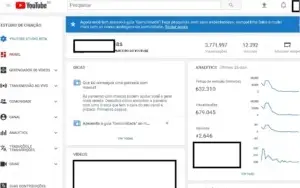 CANAL NO YOUTUBE COM 12 MIL INSCRITOS E 3 MILHÕES DE VIEWS