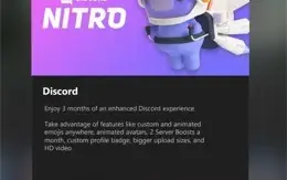 Discord Nitro Gaming 1 Mês+ 2 Impulsos + Envio Imediato!