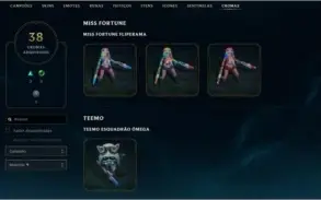 Conta Platina 4 Solo, Ouro 2 Flex, Todos Campeões, 228 SKins