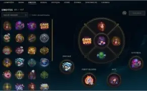 Conta Platina 4 Solo, Ouro 2 Flex, Todos Campeões, 228 SKins