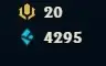 Conta lol Diamante 4 com skins