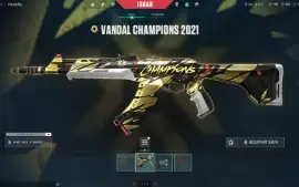 Conta valorant com skin champions 2021 e 2022 + outras skins