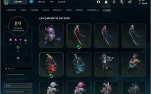 Conta de League of Legends Level 514 Skins 403