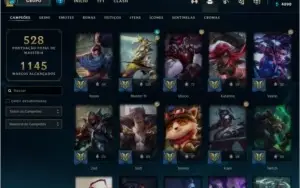 Conta de League of Legends Level 514 Skins 403