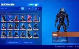 Conta Fortnite com mais de 130 skins + salve o mundo