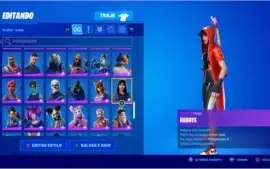 Conta Fortnite com mais de 130 skins + salve o mundo