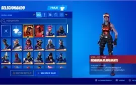Conta Fortnite com mais de 130 skins + salve o mundo
