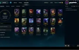 conta de league of legends ouro III