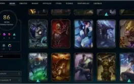 vendendo a minha conta do league of legends com 86 skins