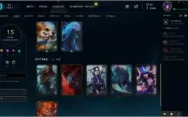 Conta smurf lol