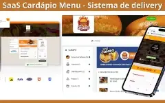 Cardápio Menu - Sistema de delivery (SaaS)