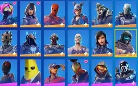 CONTA FORTNITE COM SKINS RARAS & 156 JOGOS