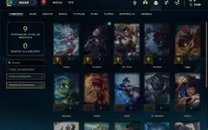 Conta Ferro 1 com 20 Champs e 3 Skins