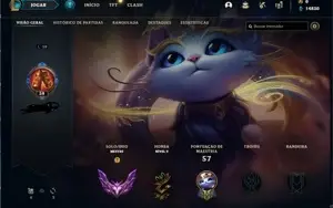 Conta de League of Legends Mestre