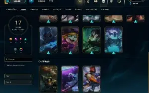 Prata 3 com 45 Champs e 17 Skins