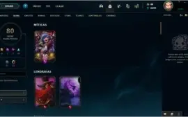 Conta Lol - Bronze 1 - 80 skins 86 champs + Oriana vitoriosa