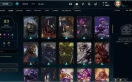 Conta Lol - Bronze 1 - 80 skins 86 champs + Oriana vitoriosa