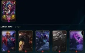 CONTA DE LEAGUE OF LEGENDS - OURO3