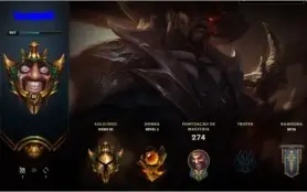 CONTA DE LEAGUE OF LEGENDS - OURO3