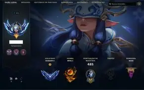 Conta League of Legends Mestre 357 Skins