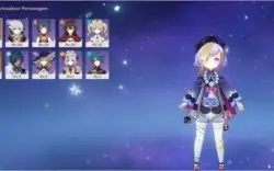 Genshin Impact AR20 NA / QIQI / Razor / 4 armas e mais