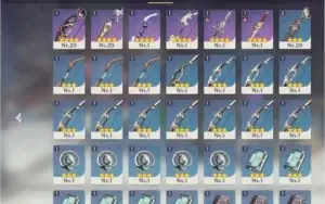 Genshin Impact AR20 NA / QIQI / Razor / 4 armas e mais