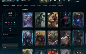 Fullacesso - Conta De 2020 - 44 Skins - Level 263 - 152 Camp