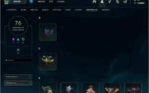 Conta LOL Br c/ Todas SKINS Habilitáveis + Pax Sivir 2011