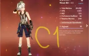 CONTA AR.52| VENTI /KLEE /ZHONGLI /KEQING /GANYU | 1 ARMA 5*