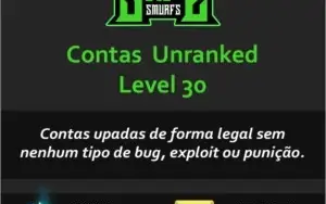 CONTA LEVEL 30 SMURF UNRANKED SEM RISCO LEAGUE OF LEGENDS