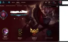 Conta League of LEGENDS