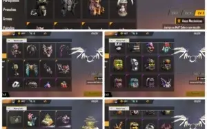 Conta de free fire super gemada igual de youtuber