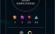 Conta Riot, Lol com 182 skin, Valorant com Skin tbm
