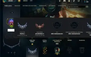 Conta bronze 2 com 32 Champs e 12 Skins