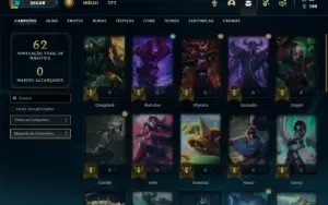 Conta bronze 2 com 32 Champs e 12 Skins