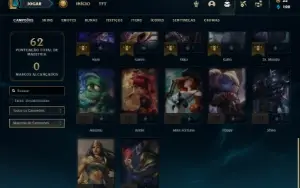 Conta bronze 2 com 32 Champs e 12 Skins