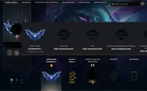 CONTA LEAGUE OF LEGENDS