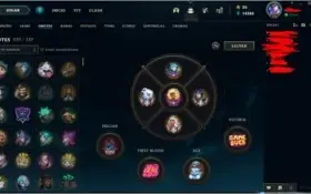 CONTA LOL DE COLECIONADOR 1248 SKINS+ E MUITAS OUTRAS COISAS