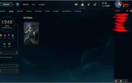 CONTA LOL DE COLECIONADOR 1248 SKINS+ E MUITAS OUTRAS COISAS