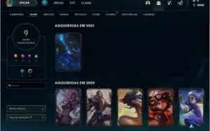 Conta Smurf Platina 3