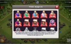 cv 12 semi full c/ varias skins de herois, e varios itens