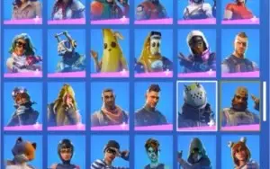 conta de fortnite season 4 full até a atual