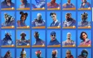 conta de fortnite season 4 full até a atual