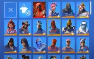 conta de fortnite season 4 full até a atual
