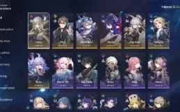 Seele + light cone, JingYuan+ light cone, silver wolf e mais