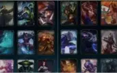 CONTA GOLD 3 - 91 SKINS - FALTA 9 CHAMP